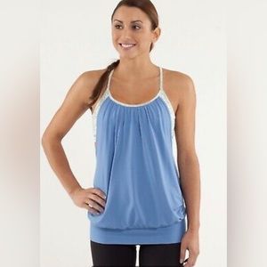 Lululemon | No Limits top with built-in bra, size 4
